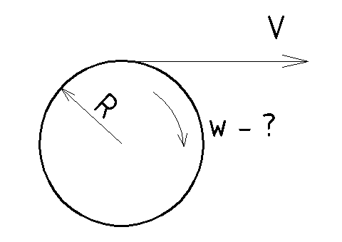 calculation of angular speed