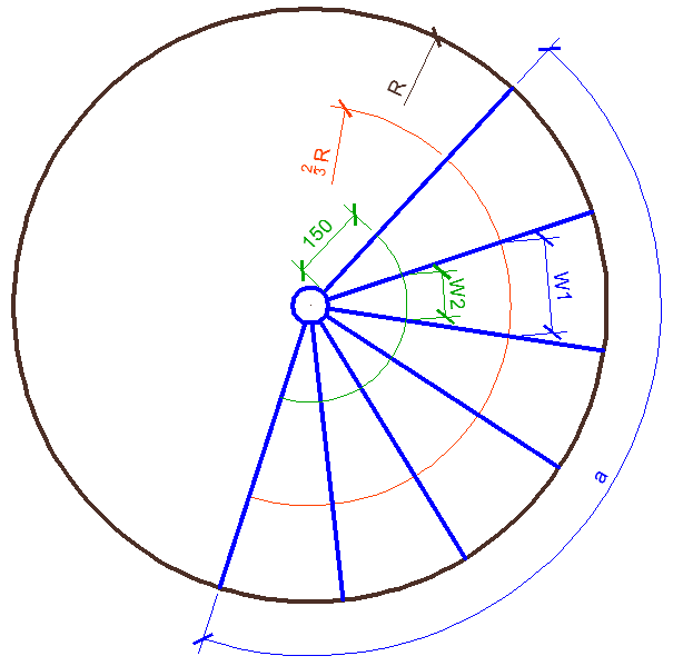 Spiral staircase calculator