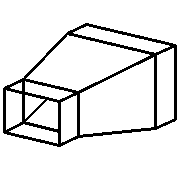 rectangular-to-rectangular transition