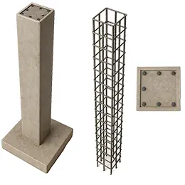 Prefab beton kolom