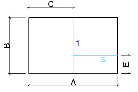 Стены 1,3