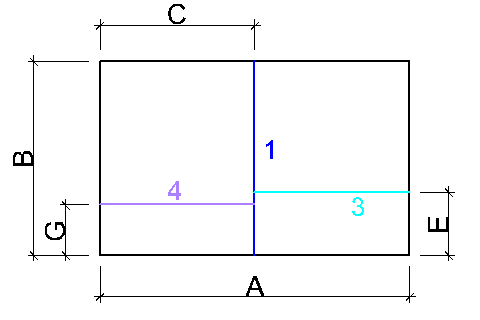 Стены 1,3,4