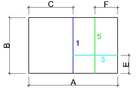 Стіни 1,3,5